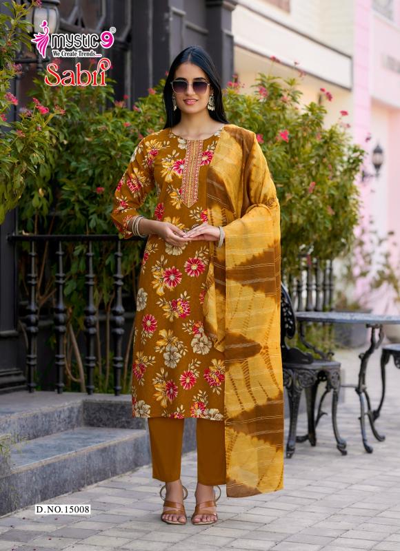 Mystic9 sabri vol 15 wholesale kurtis shooping
